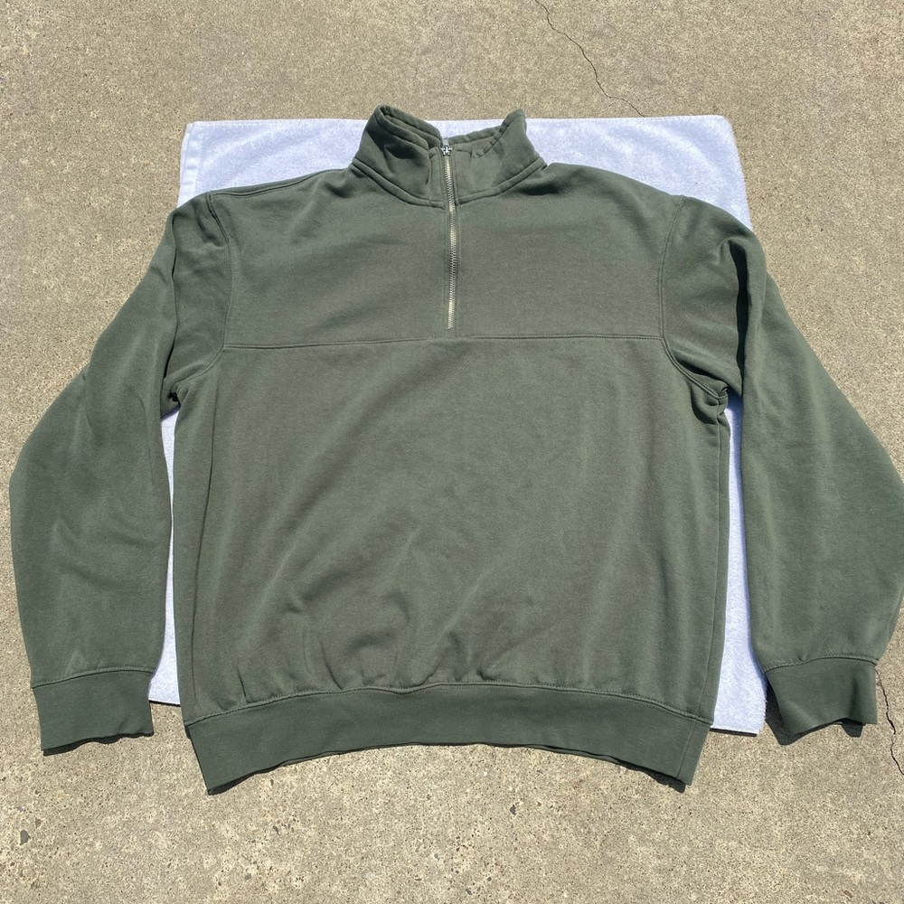 Men’s H&M Olive Green Quarter-Zip